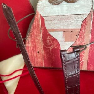 Cartier Width of Strap 13.80 x 13.80 Cut Out Leather Watch Strap